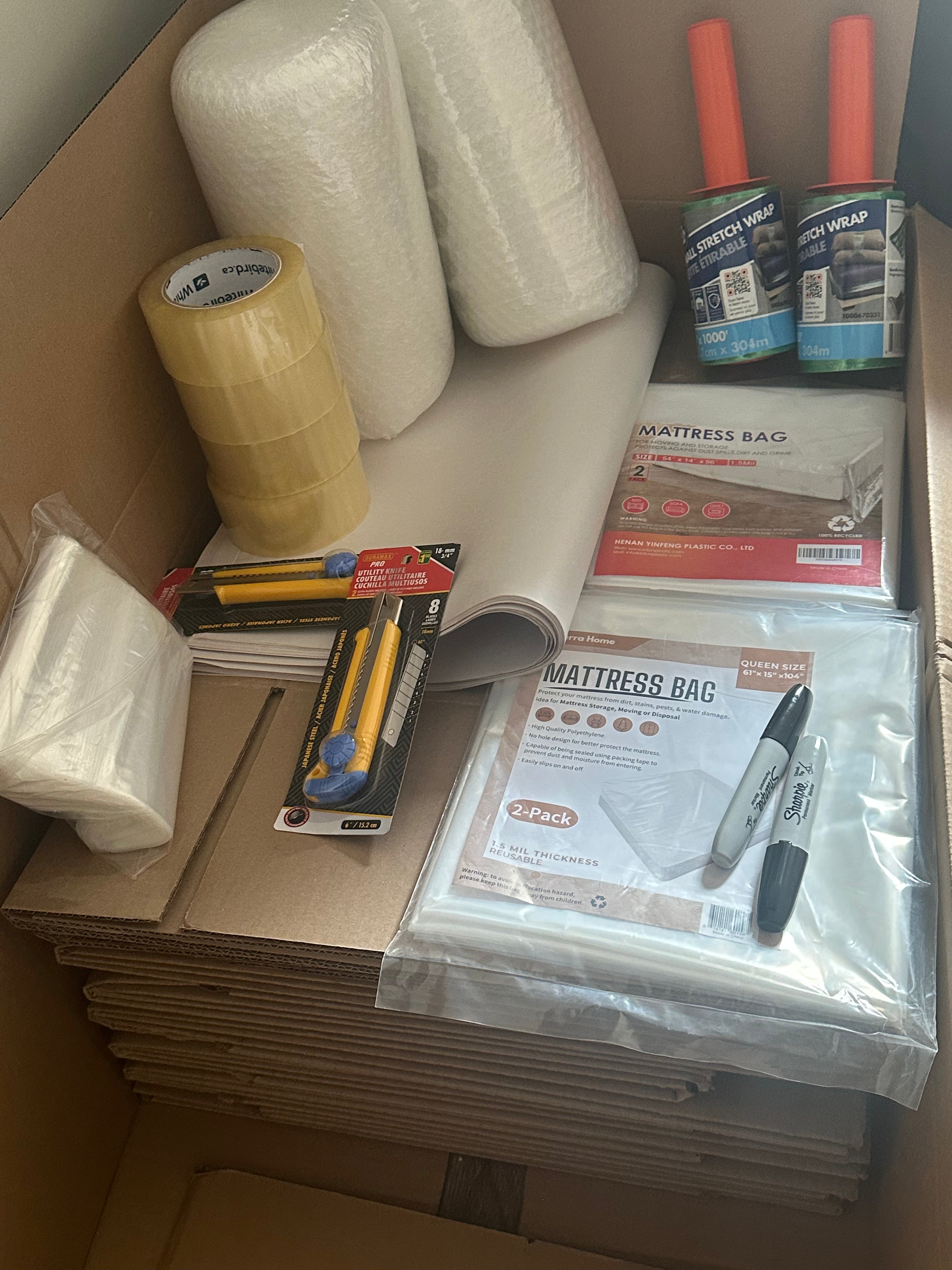 Kit de déménagement 2 chambres