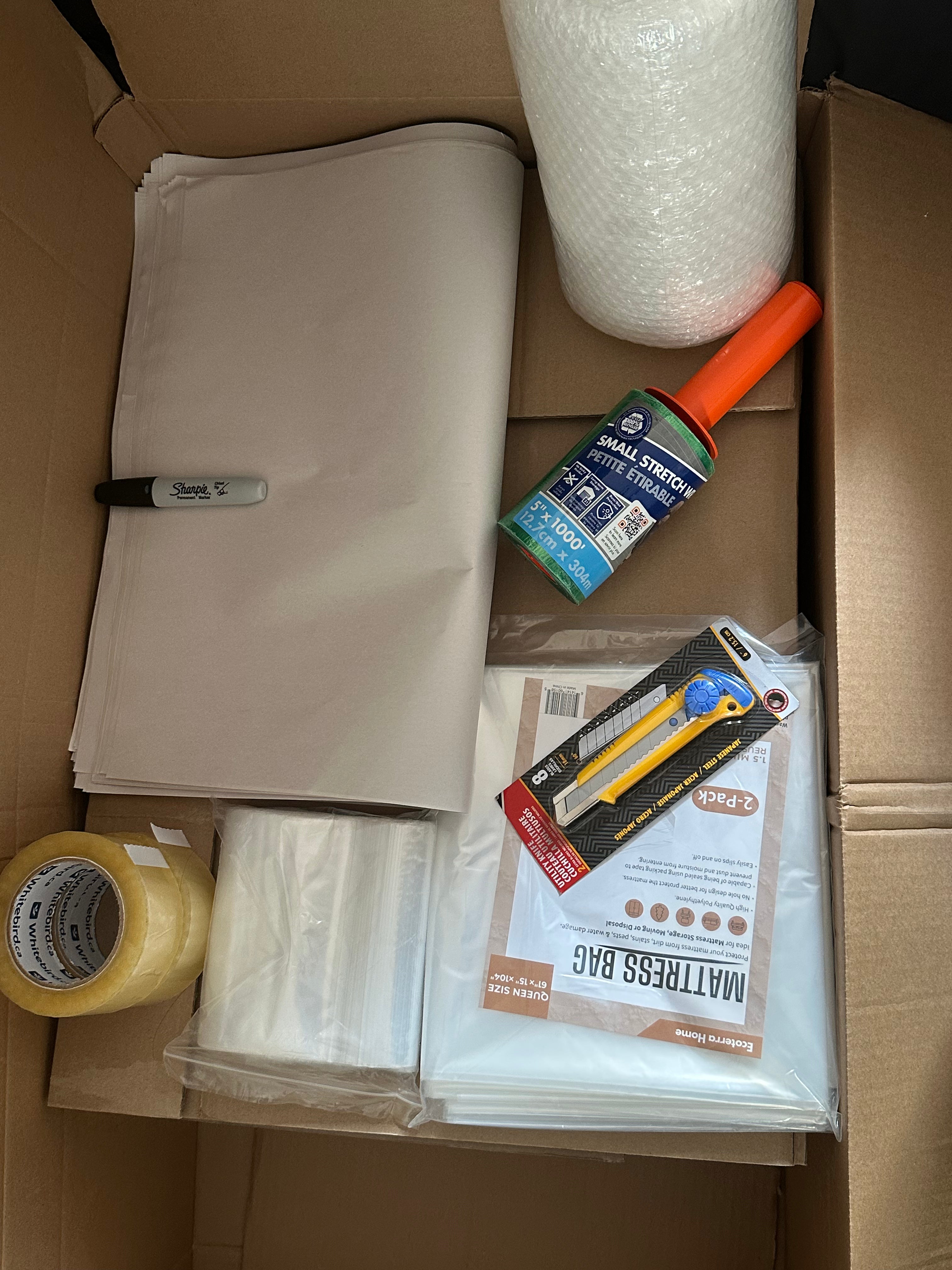 Kit de déménagement 1 chambre | Studio
